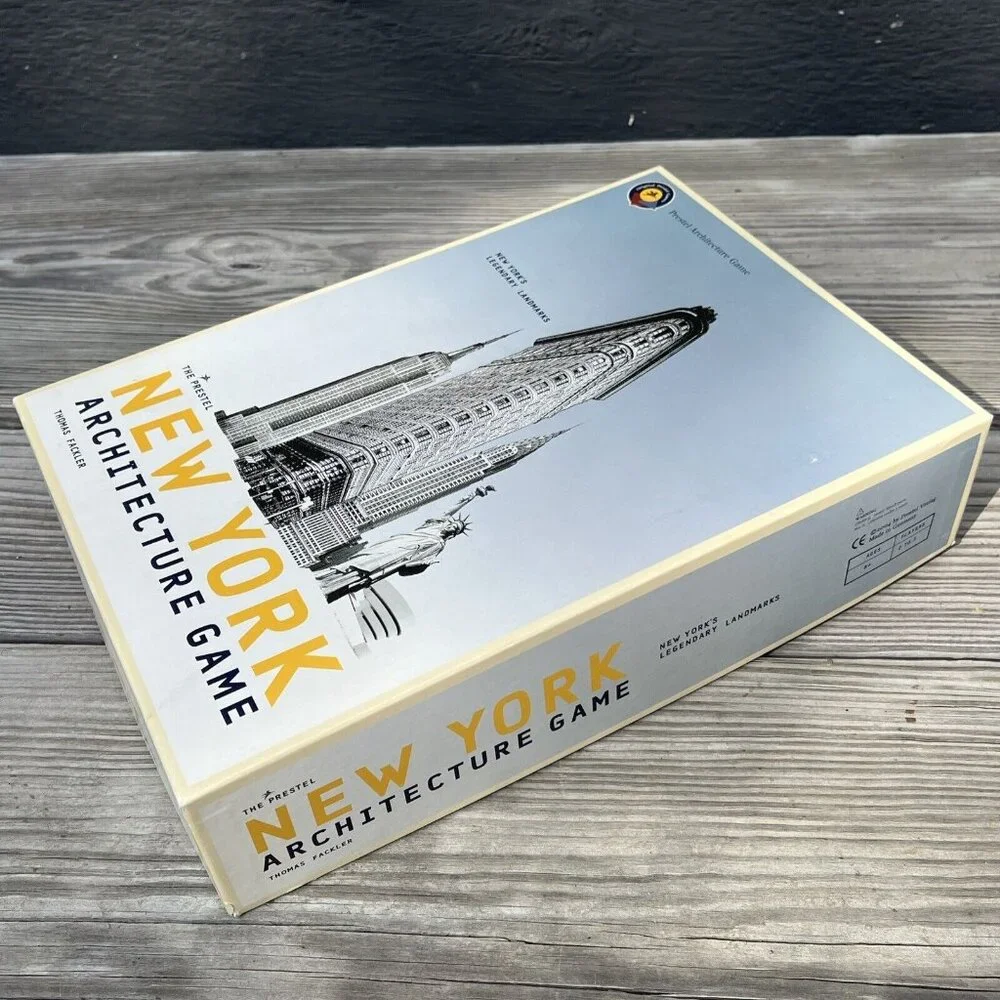 The Prestel New York Architecture Game Explore NY Legendary Landmarks COMPLETE